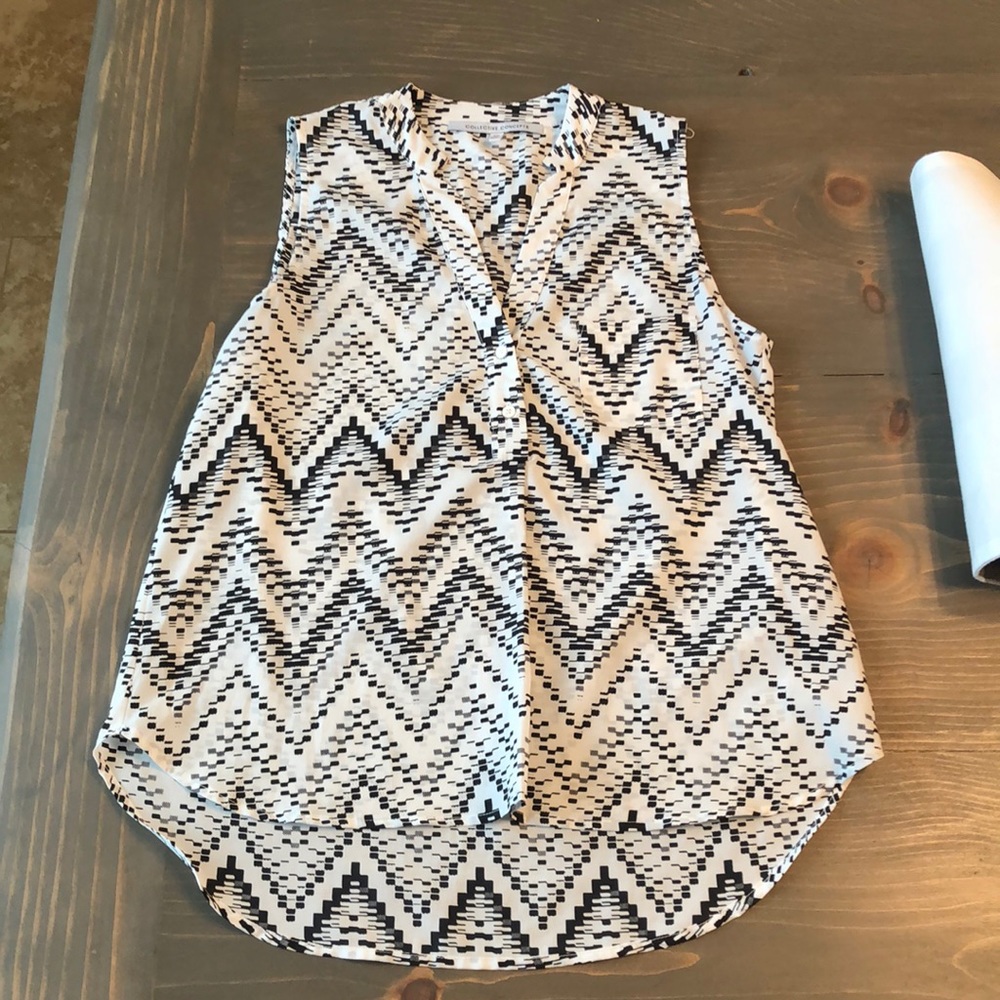 Black and white top
